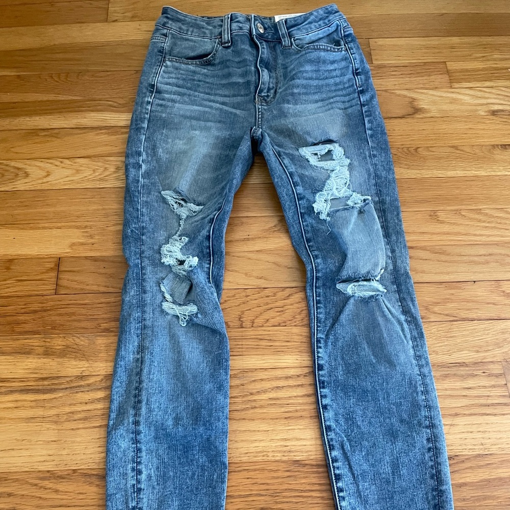 American Eagle Super Hi-Rise Jegging size 2